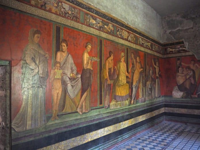 Visitare Pompei: la meravigliosa Villa dei misteri